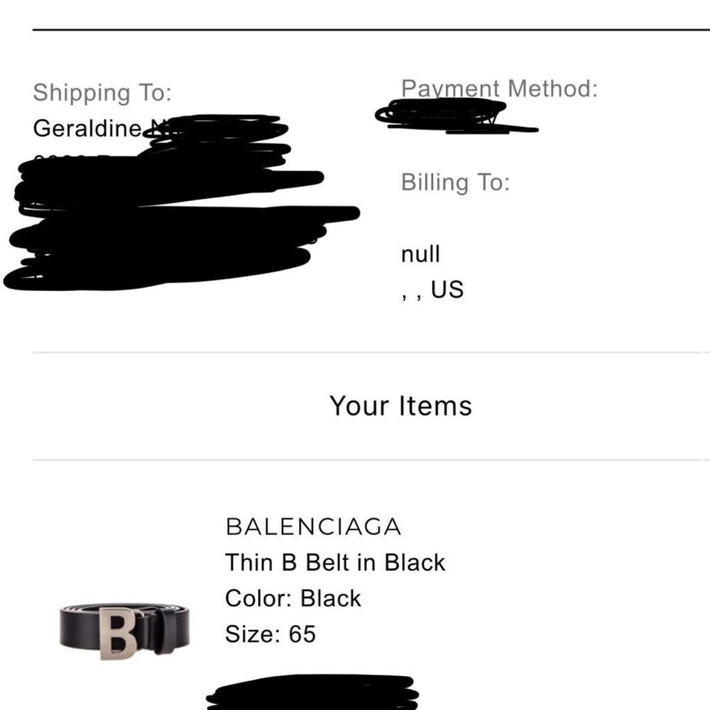 Balenciaga belt - Picture 5 of 5